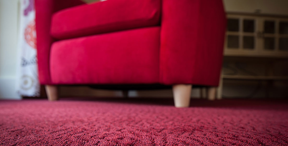 carpet with built in underlay